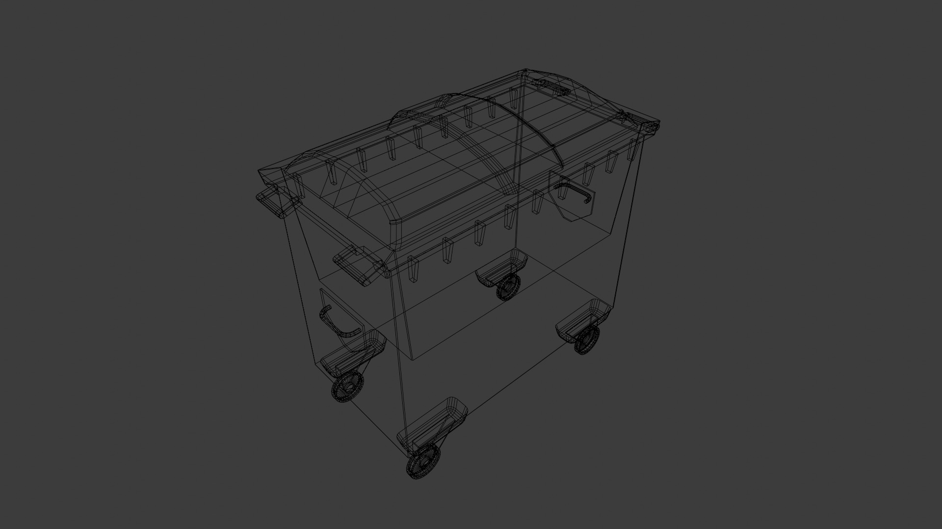 Free 3d low poly bin Free low-poly 3D model_31
