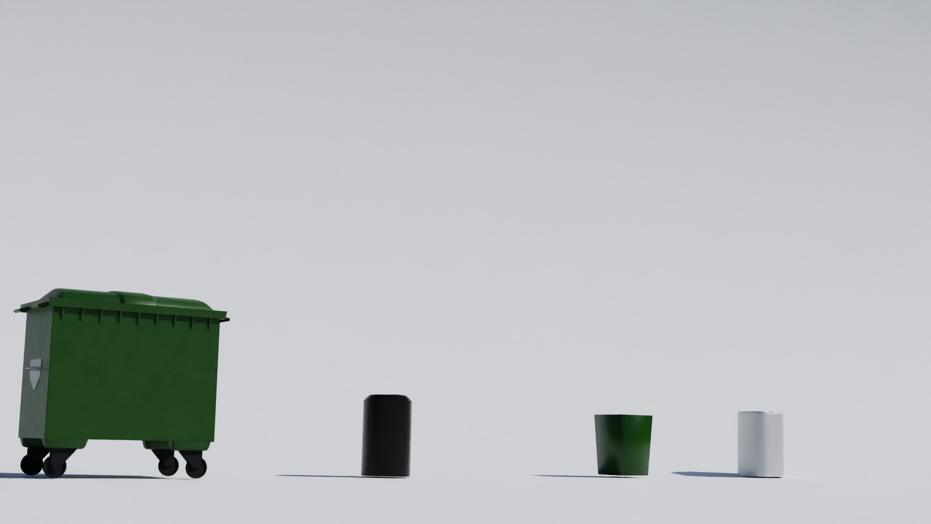 Free 3d low poly bin Free low-poly 3D model_7