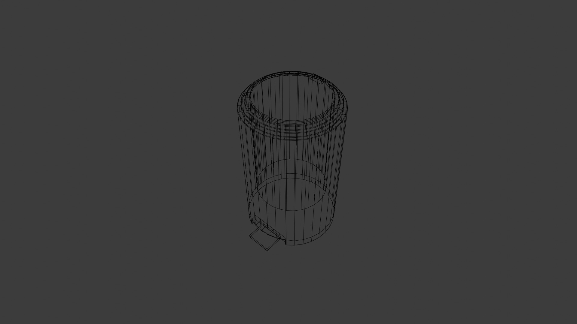 Free 3d low poly bin Free low-poly 3D model_30