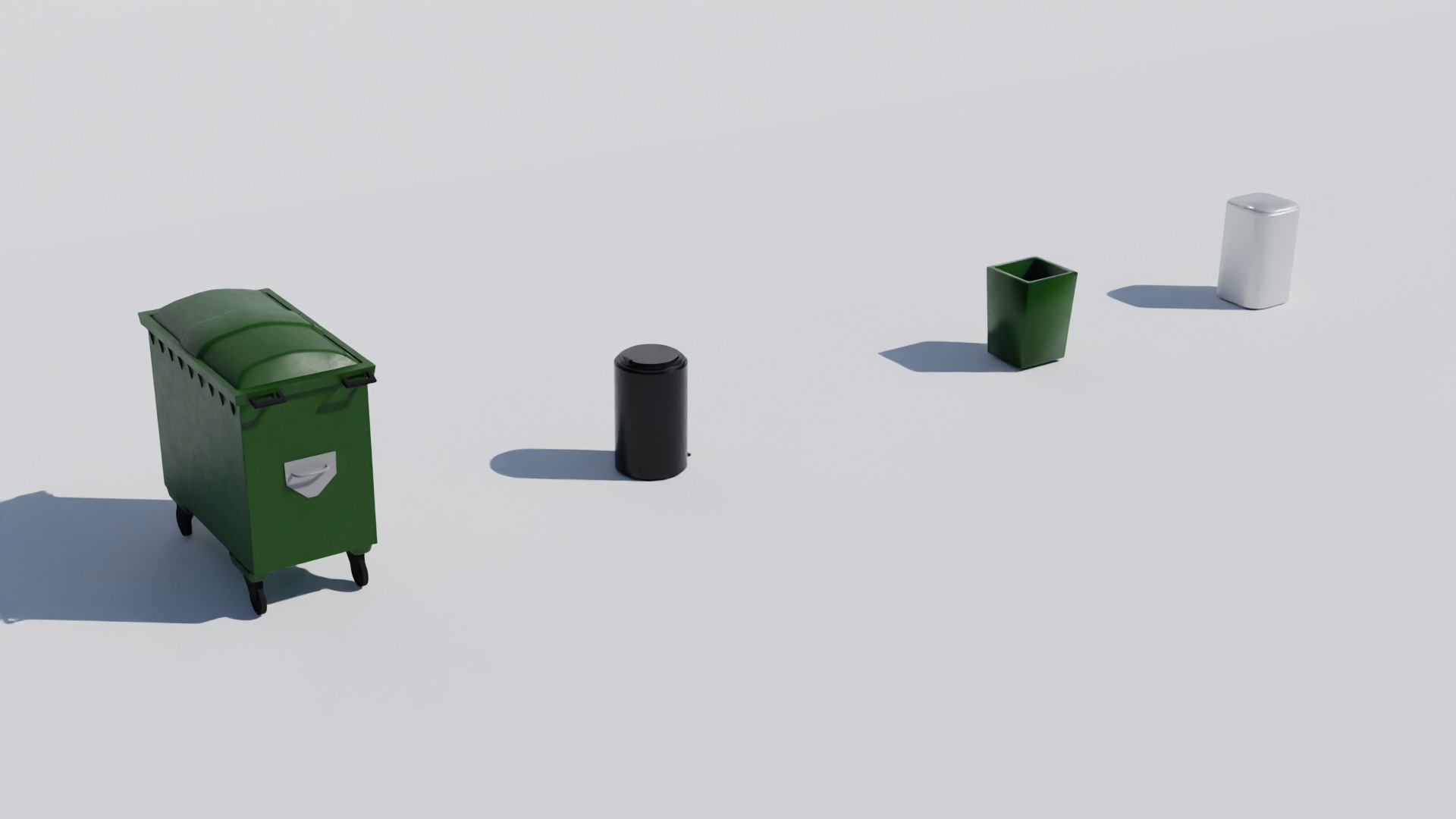 Free 3d low poly bin Free low-poly 3D model_3