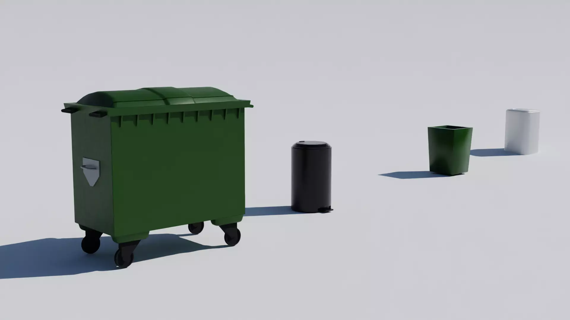 Free 3d low poly bin Free low-poly 3D model_0