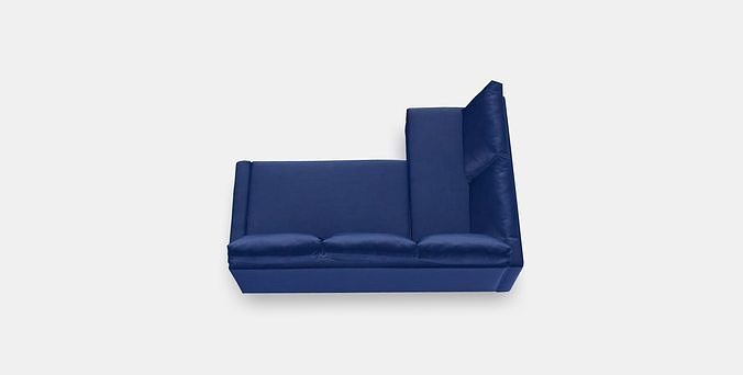 FRIHETEN Corner sofa-bed with storage 4 Low-poly 3D model