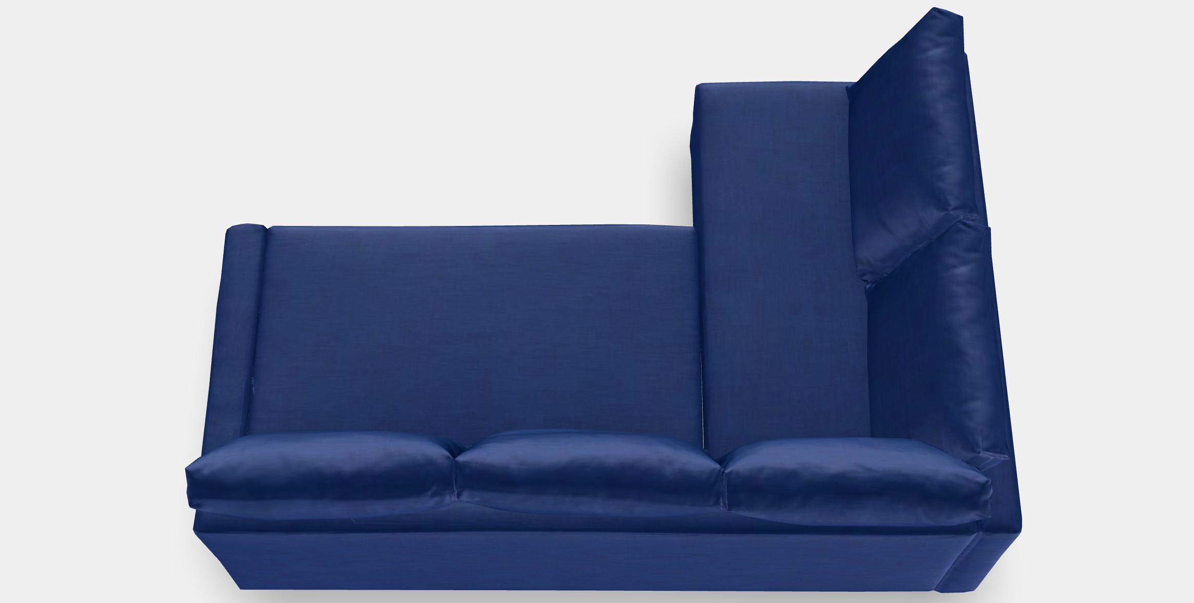 FRIHETEN Corner sofa-bed with storage 4 Low-poly 3D model_7