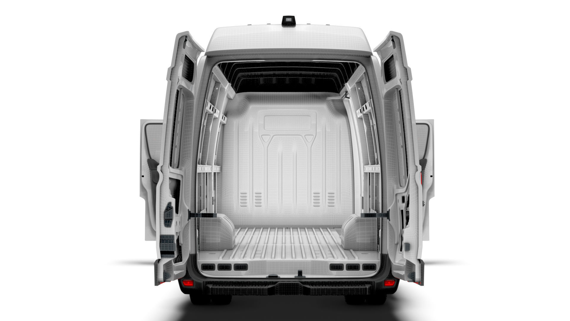 Renault Master Van L4H3 HQInterior 2023 3D model_24