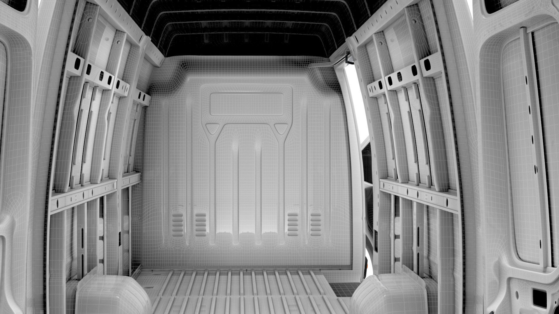 Renault Master Van L4H3 HQInterior 2023 3D model_27