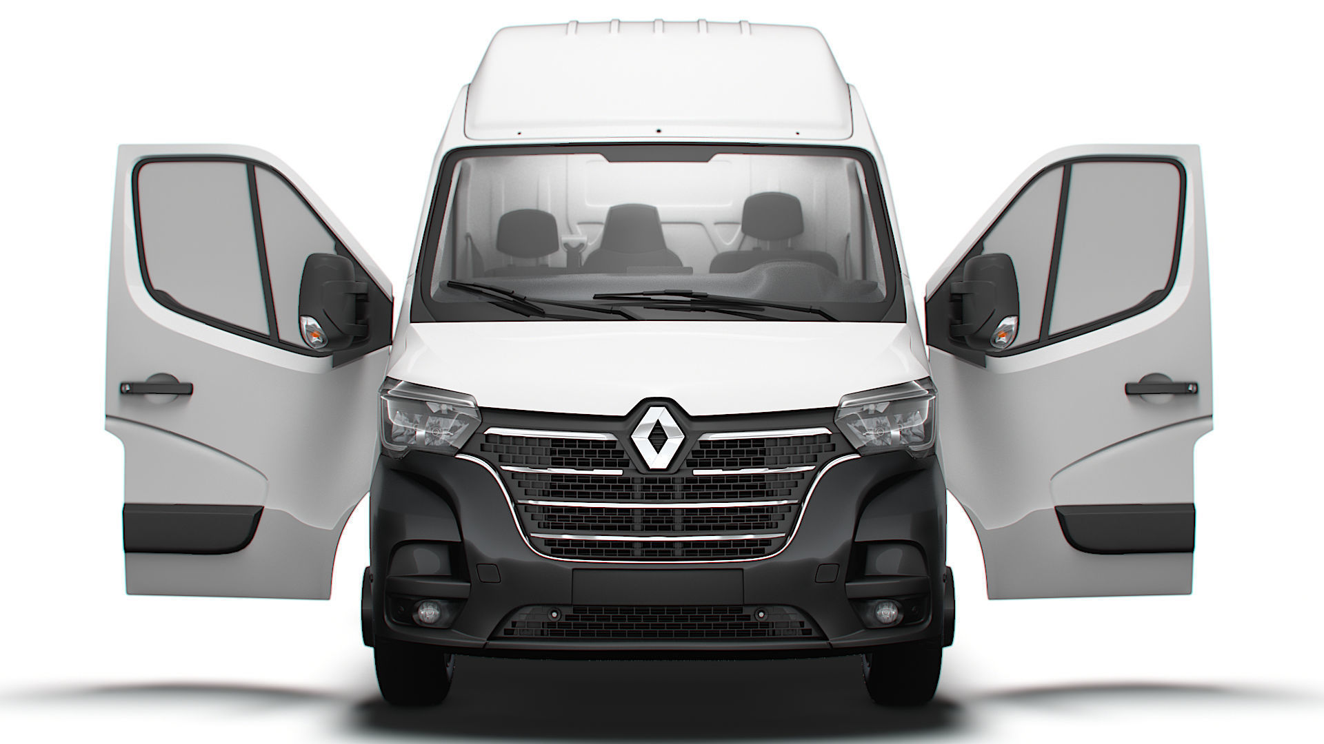 Renault Master Van L4H3 HQInterior 2023 3D model_6