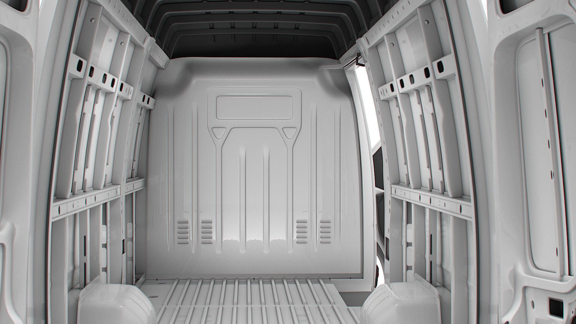 Renault Master Van L4H3 HQInterior 2023 3D model_13