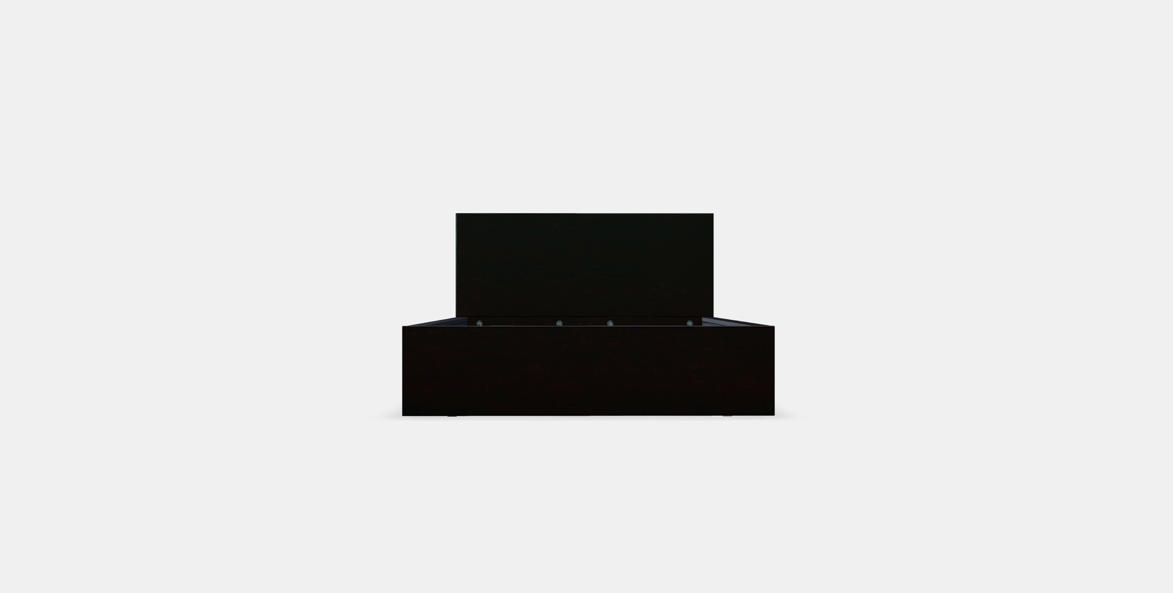 MALM Bed frame high 25 Low-poly 3D model_9