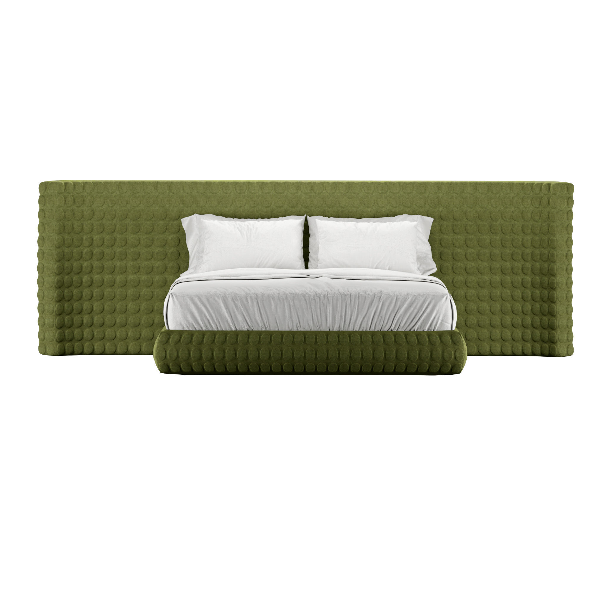 king size bed concept  3D model_1