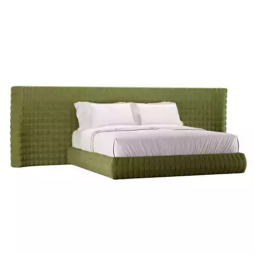 king size bed concept  3D model