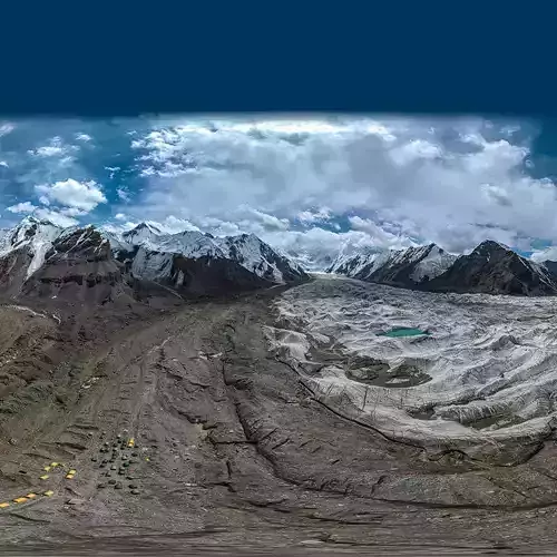 HDR - The Base Camp Southern Engilchek 02