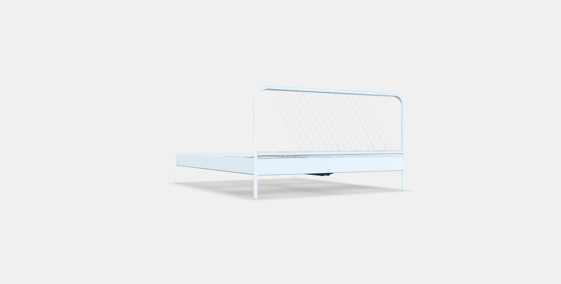 NESTTUN Bed frame Low-poly 3D model_16