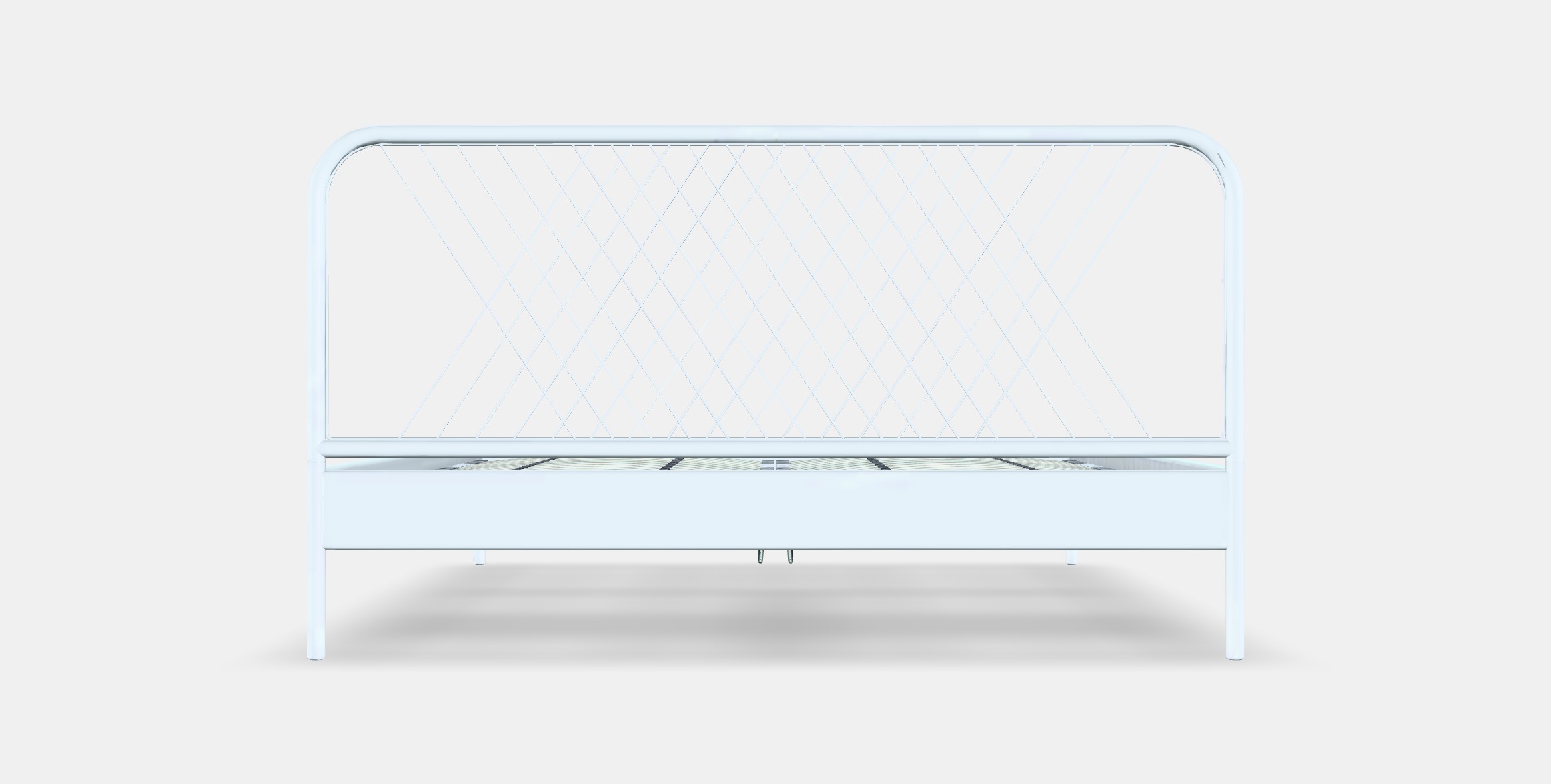 NESTTUN Bed frame Low-poly 3D model_15