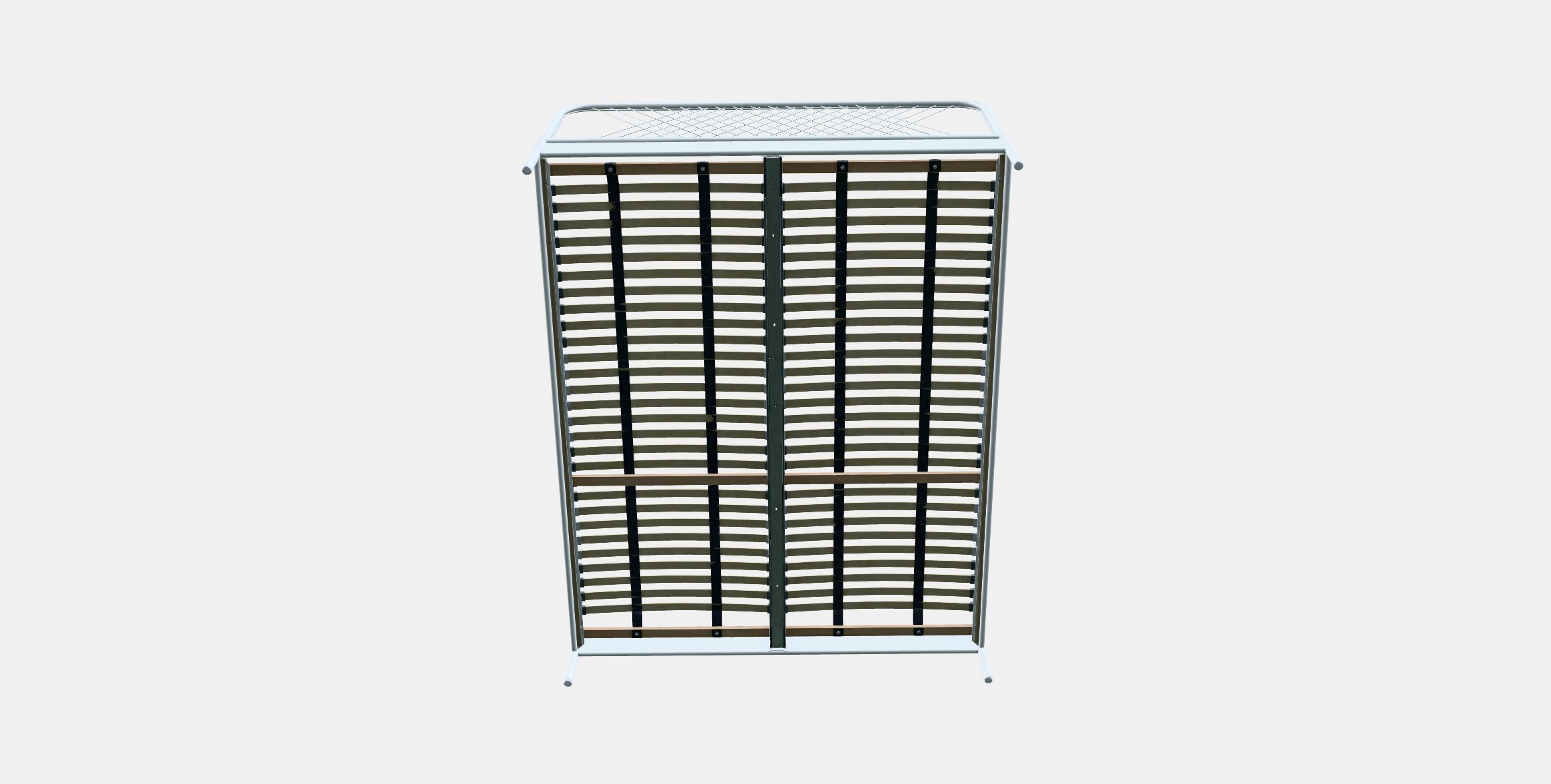 NESTTUN Bed frame Low-poly 3D model_6