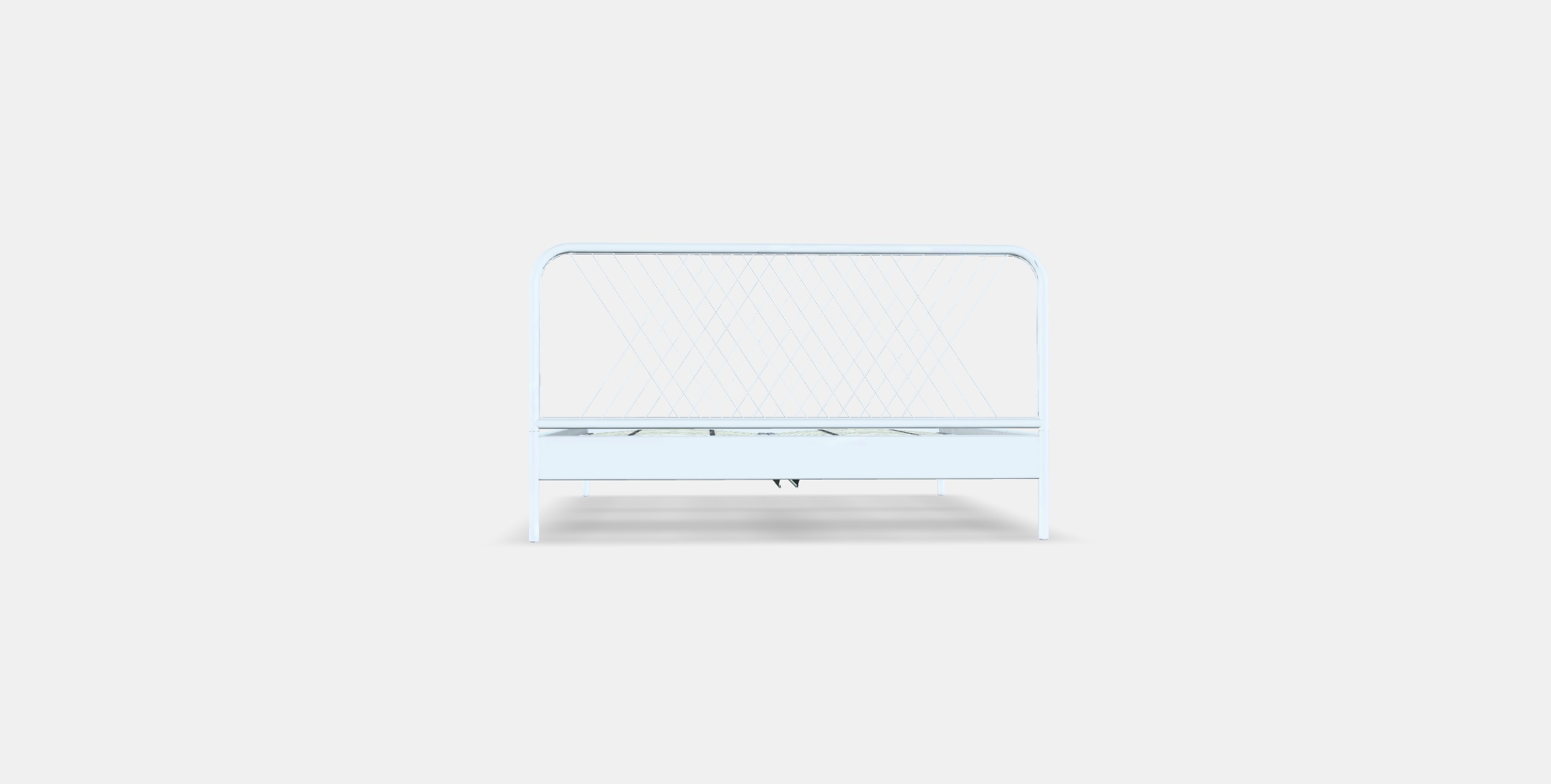NESTTUN Bed frame Low-poly 3D model_14