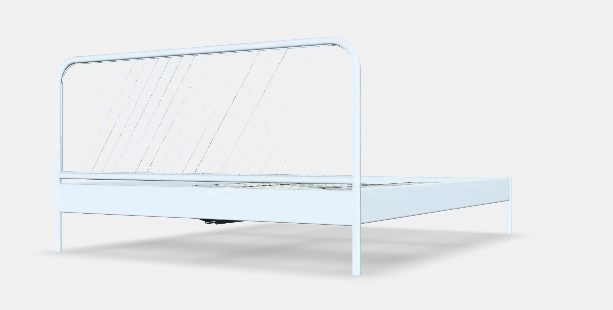 NESTTUN Bed frame Low-poly 3D model_5