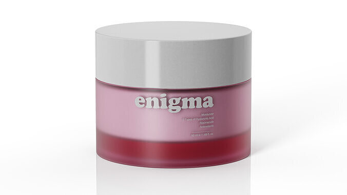 Face Cream Jar 3D model
