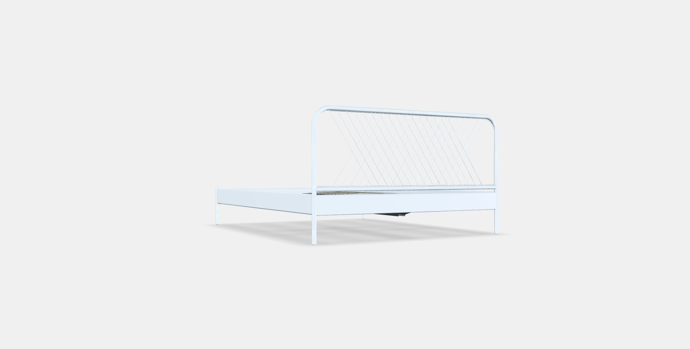 NESTTUN Bed frame 1 Low-poly 3D model_16
