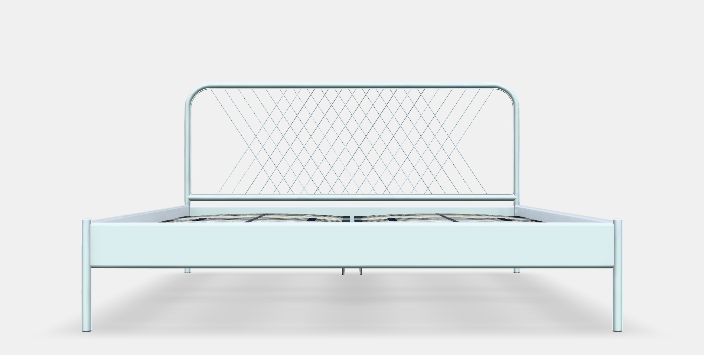 NESTTUN Bed frame 1 Low-poly 3D model_10