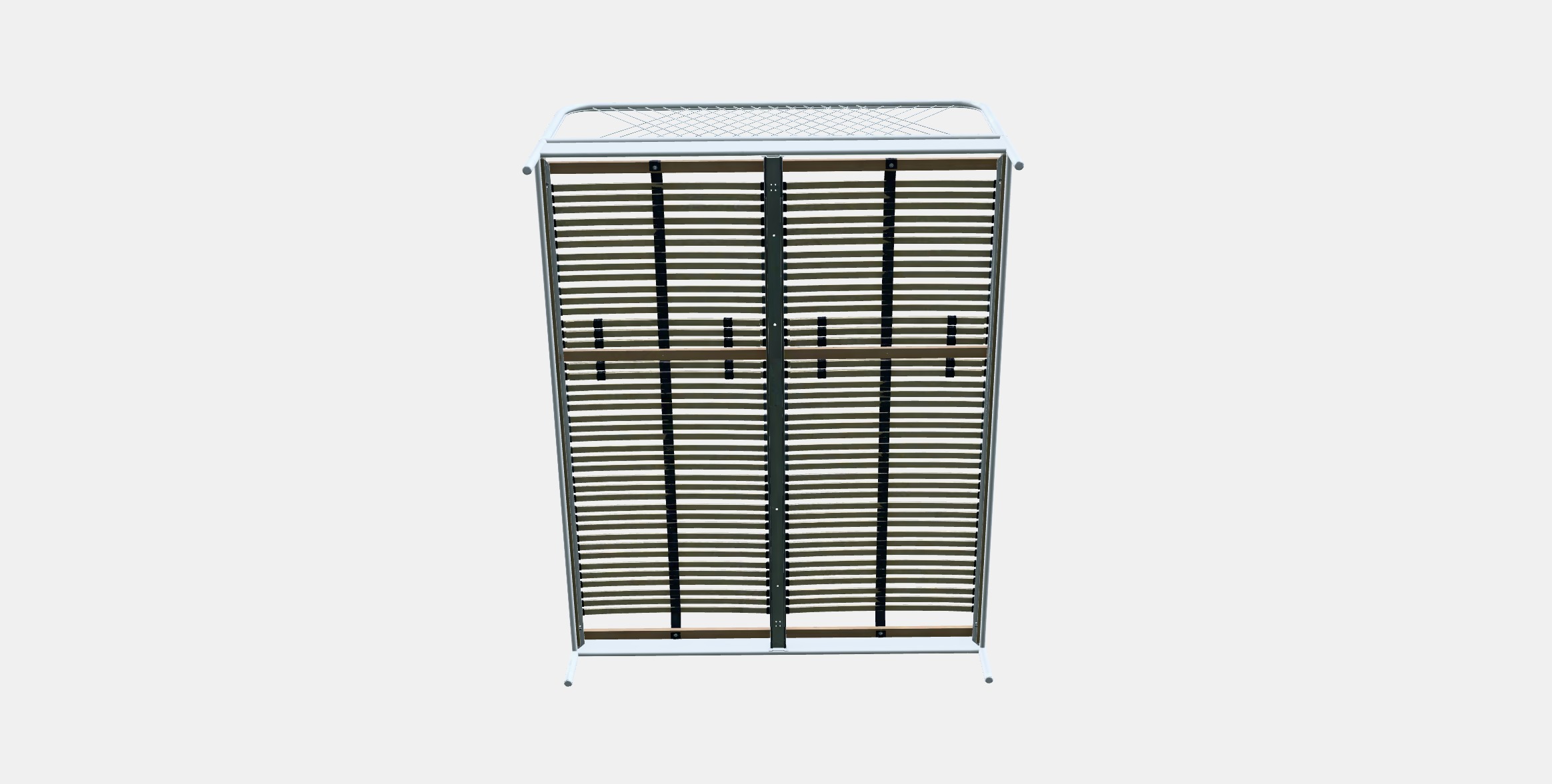 NESTTUN Bed frame 1 Low-poly 3D model_6