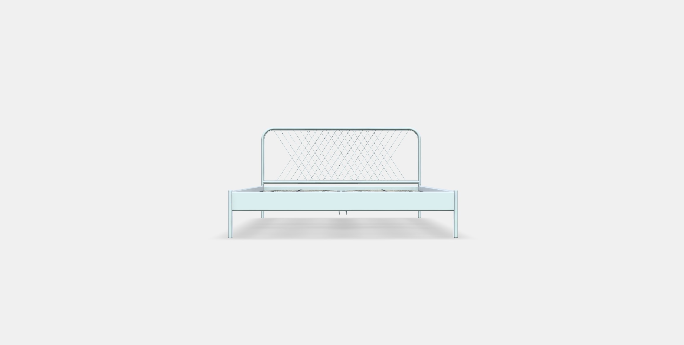 NESTTUN Bed frame 1 Low-poly 3D model_9