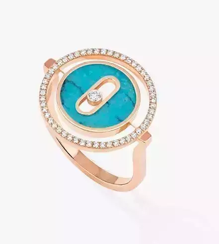 Messika  Lucky Move SM ring round 