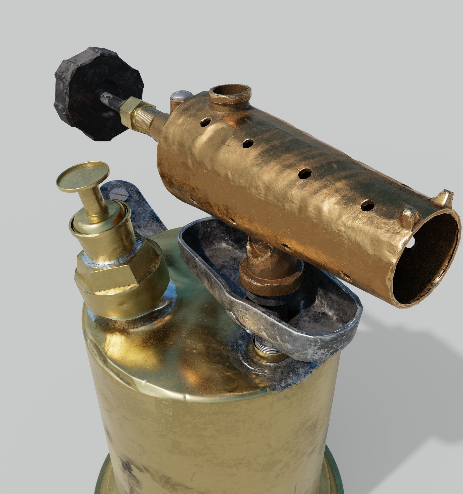 Blow Torch 3D model_7