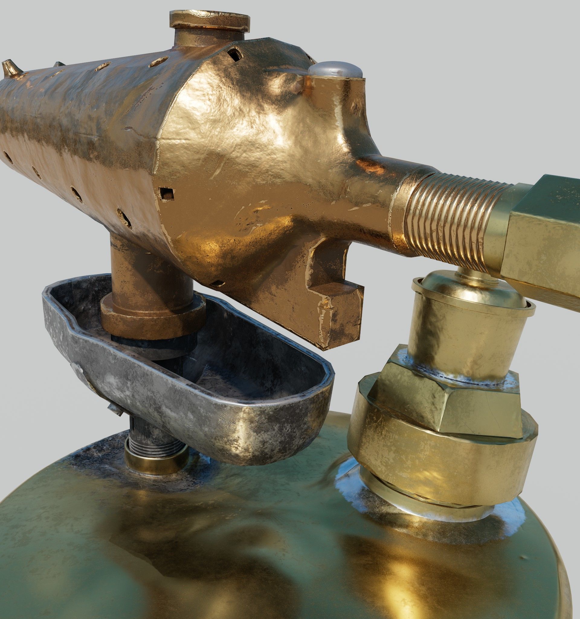 Blow Torch 3D model_8