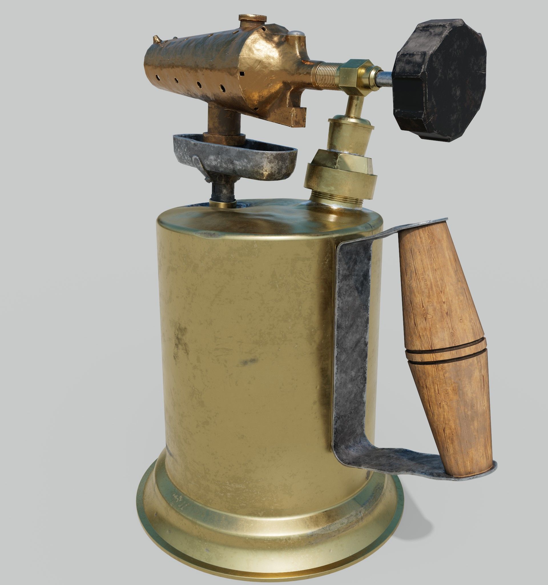 Blow Torch 3D model_5