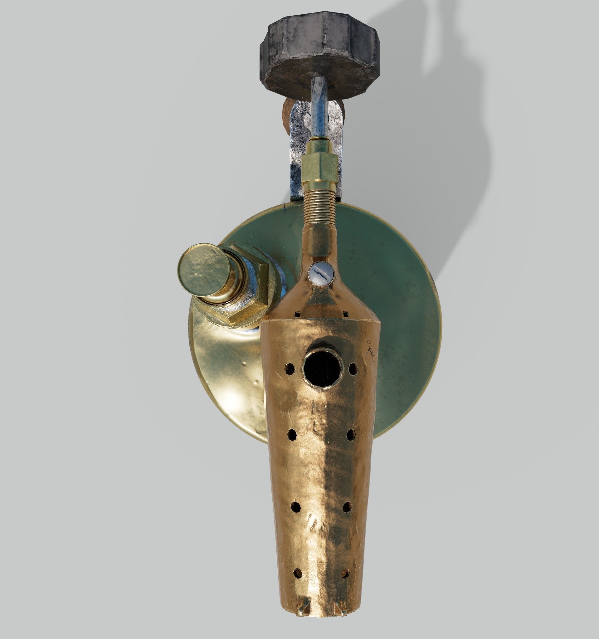Blow Torch 3D model_4