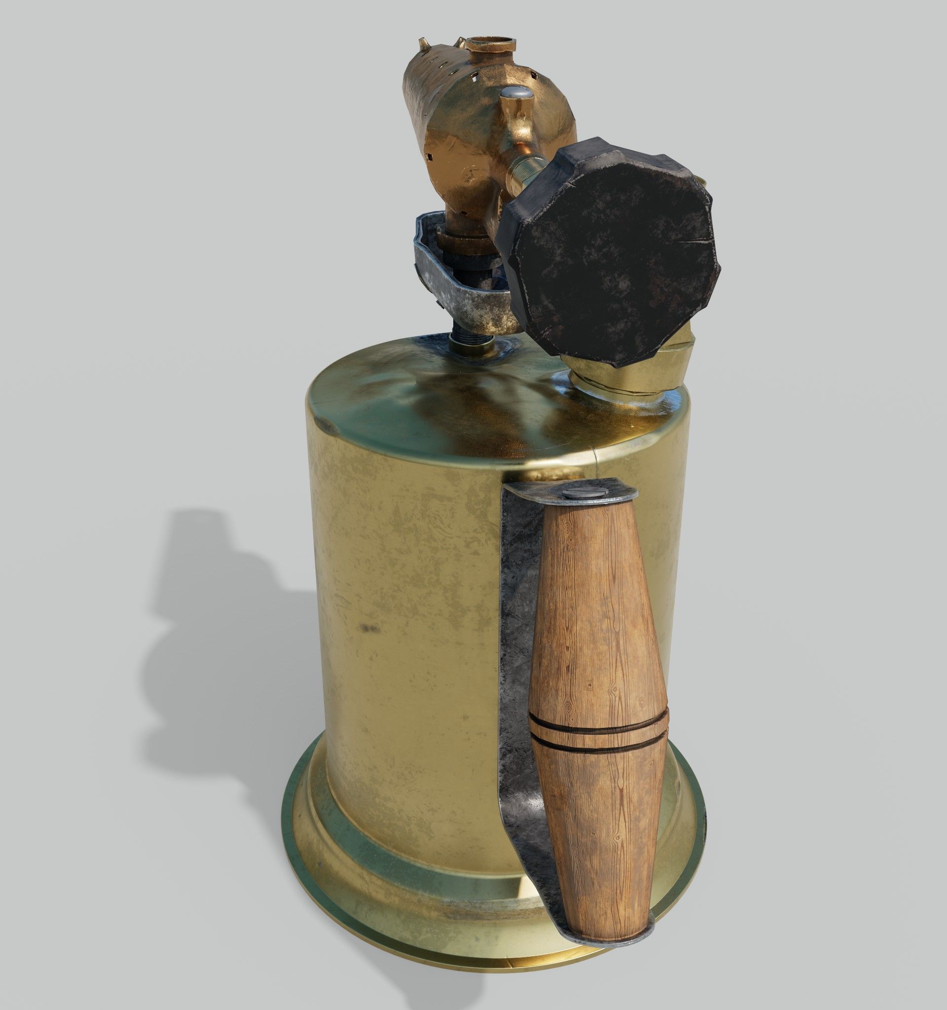 Blow Torch 3D model_3