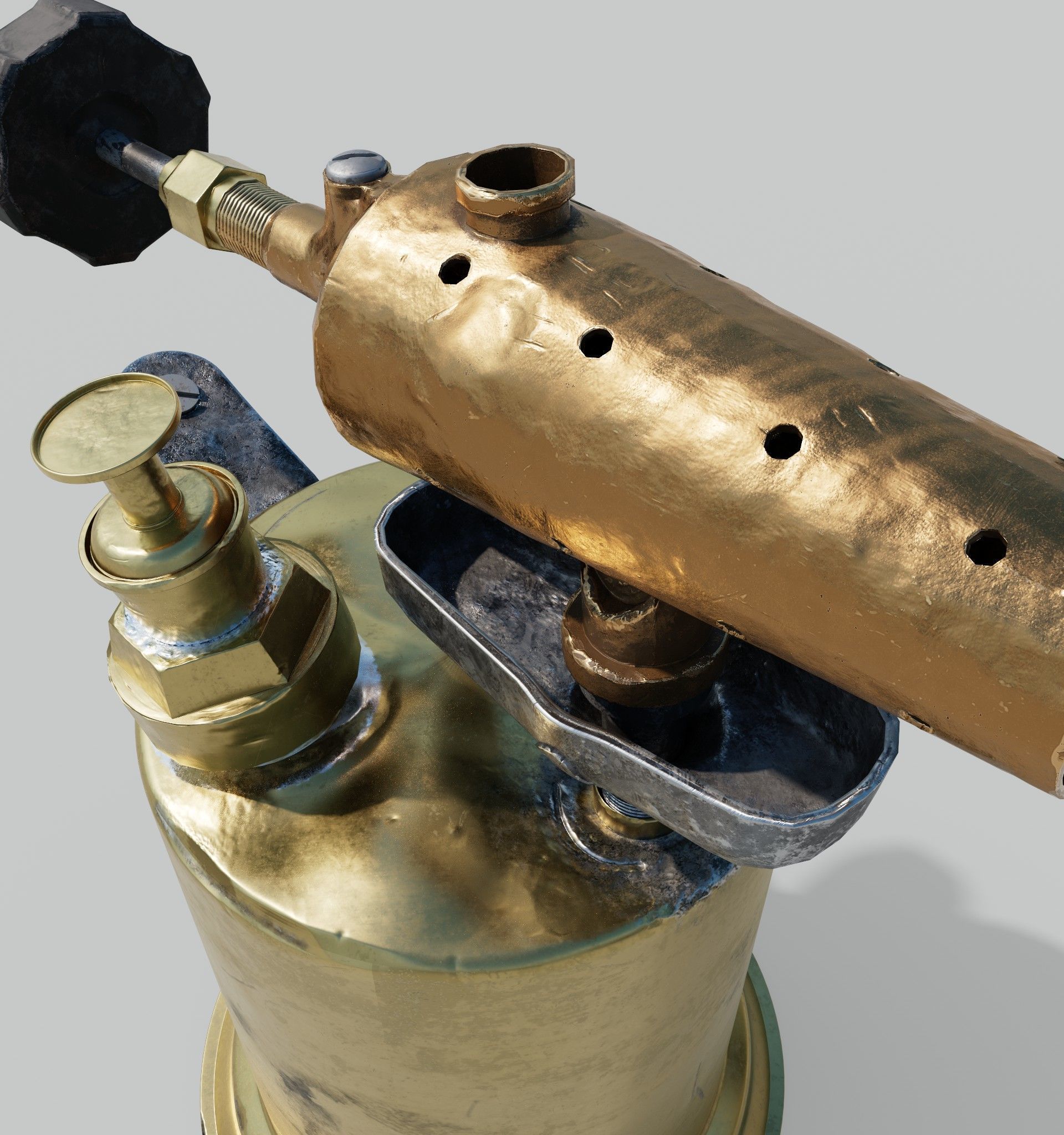 Blow Torch 3D model_6