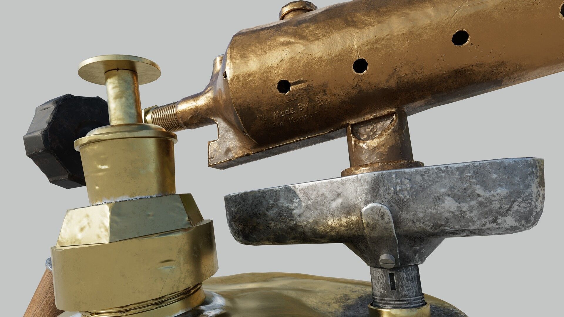 Blow Torch 3D model_9