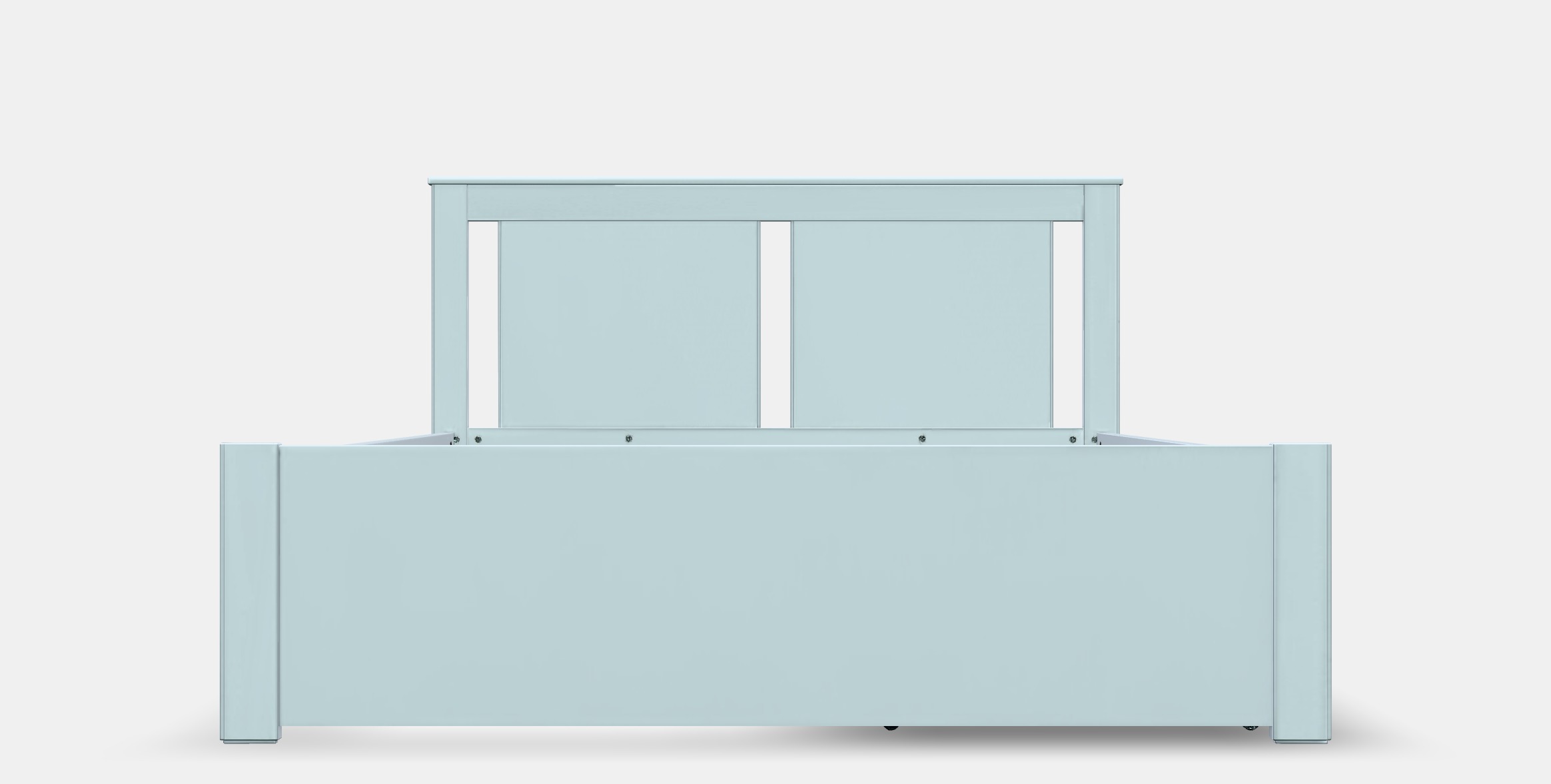 SONGESAND Bed frame with 2 storage boxes 2 Low-poly 3D model_11