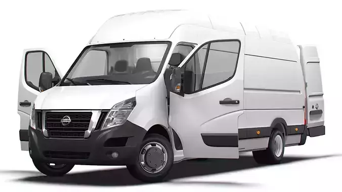 Nissan NV400 Van L4H3 HQ Interior 2021 3D model