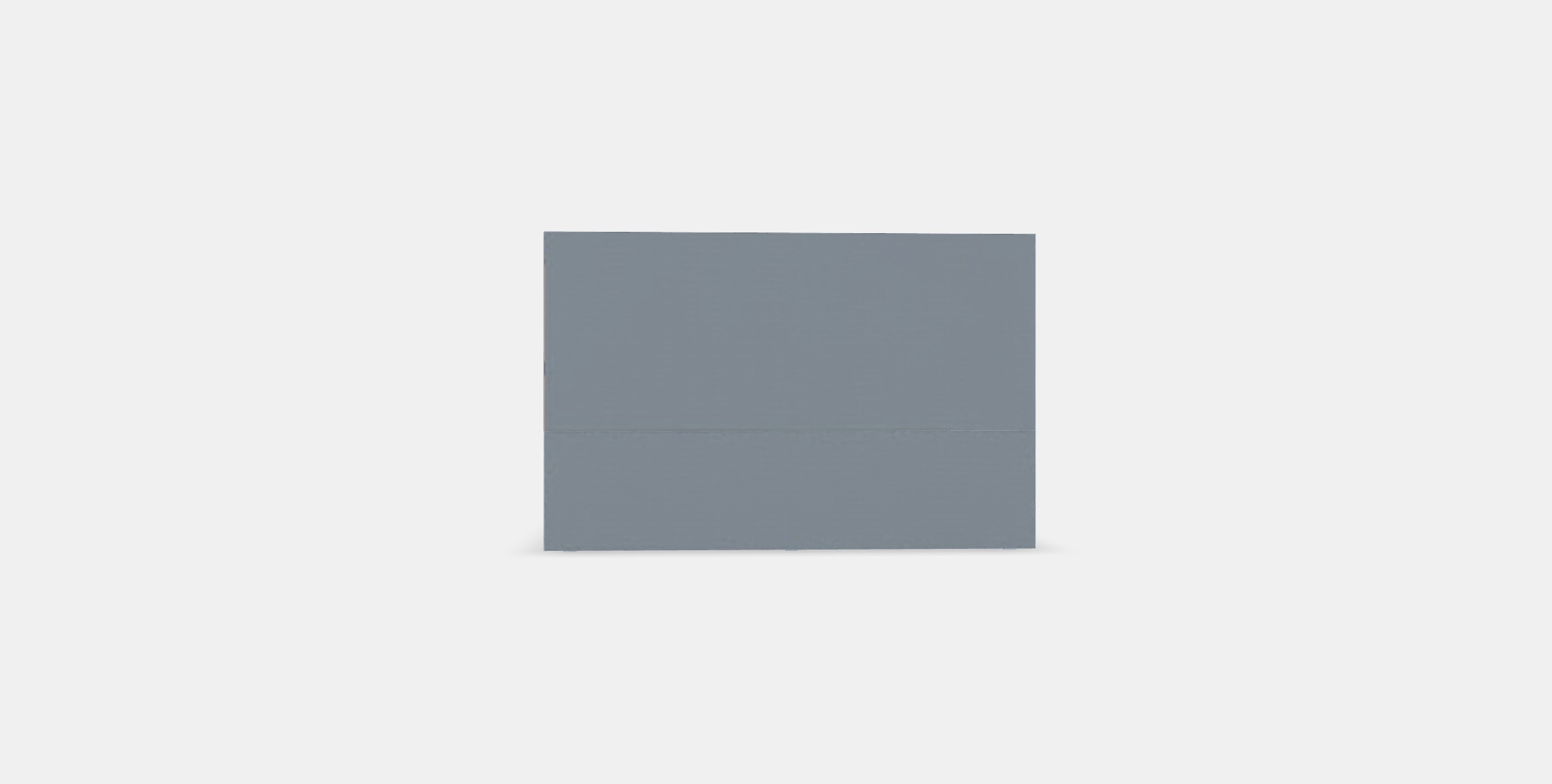 MALM Bed frame high 27 Low-poly 3D model_14