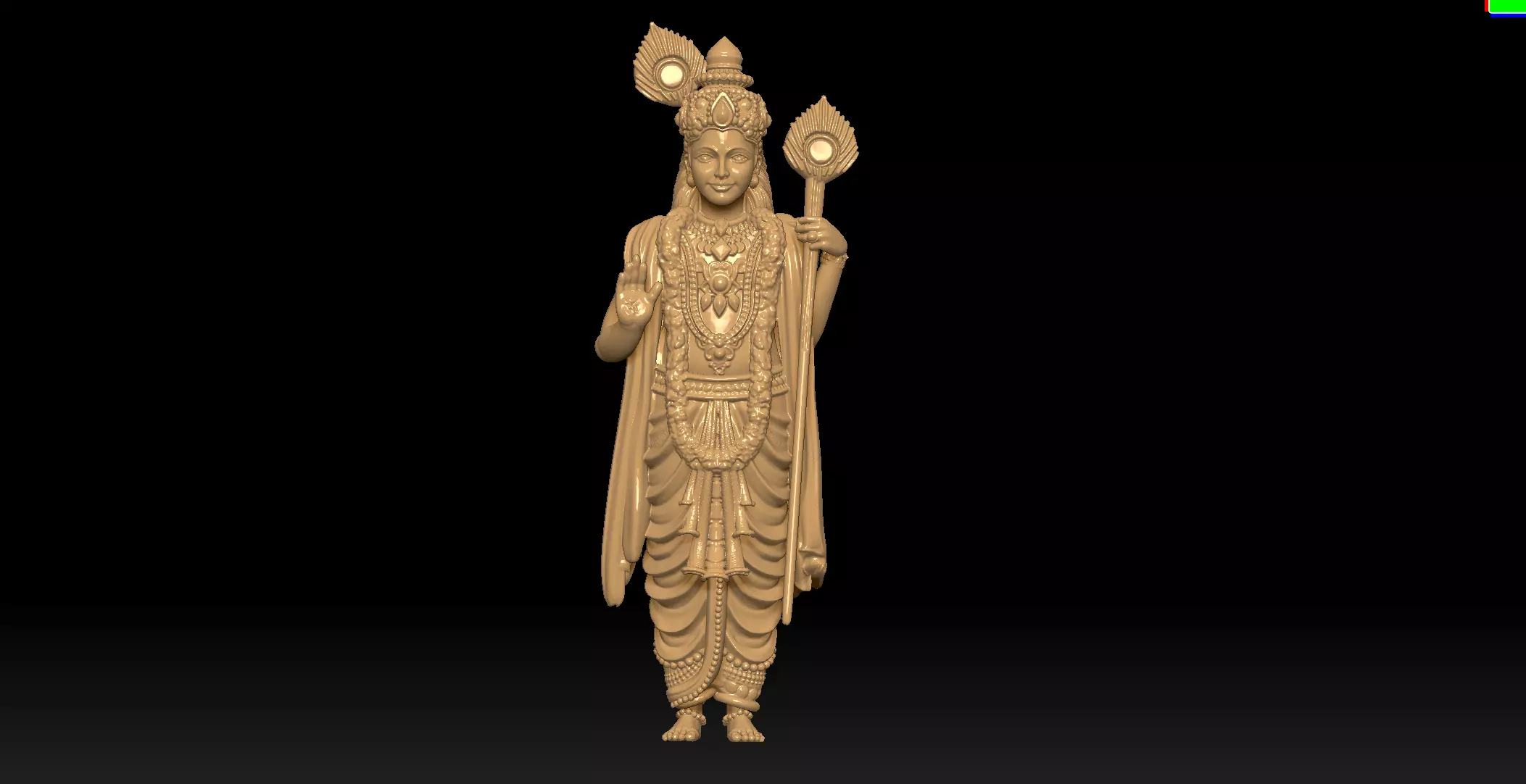 murugan god  khartikya god 3D print model_0