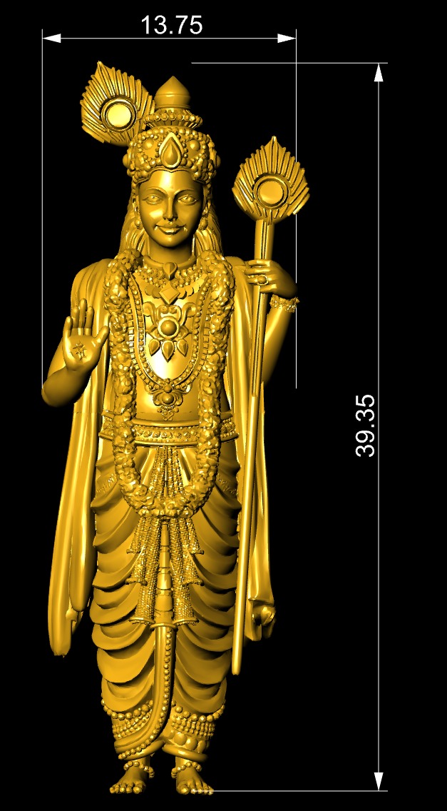 murugan god  khartikya god 3D print model_1