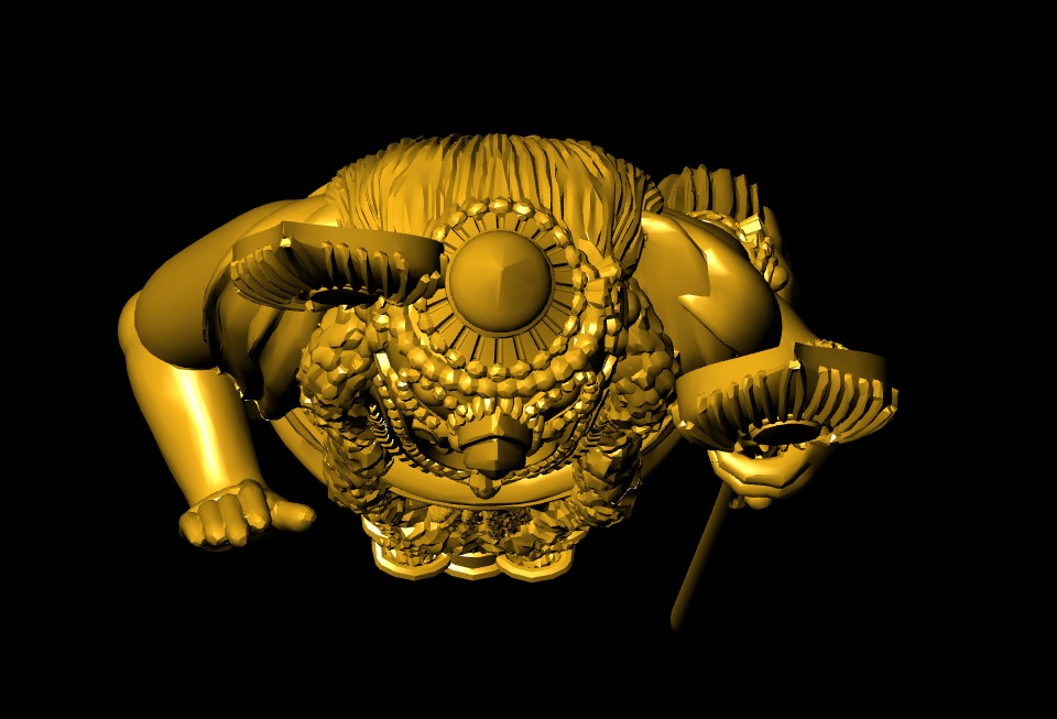 murugan god  khartikya god 3D print model_4