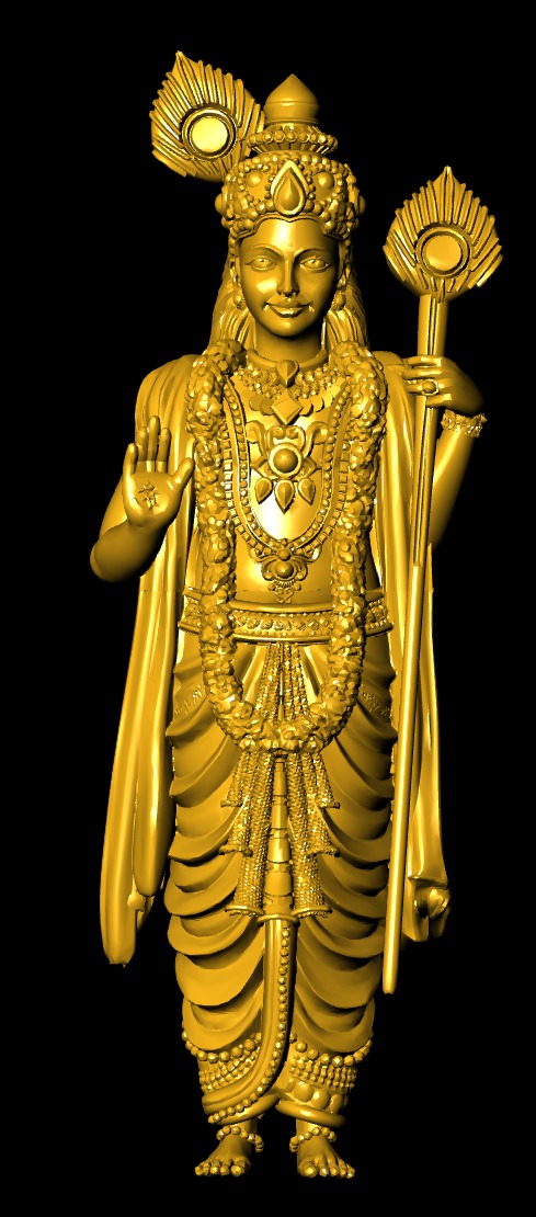 murugan god  khartikya god 3D print model_2