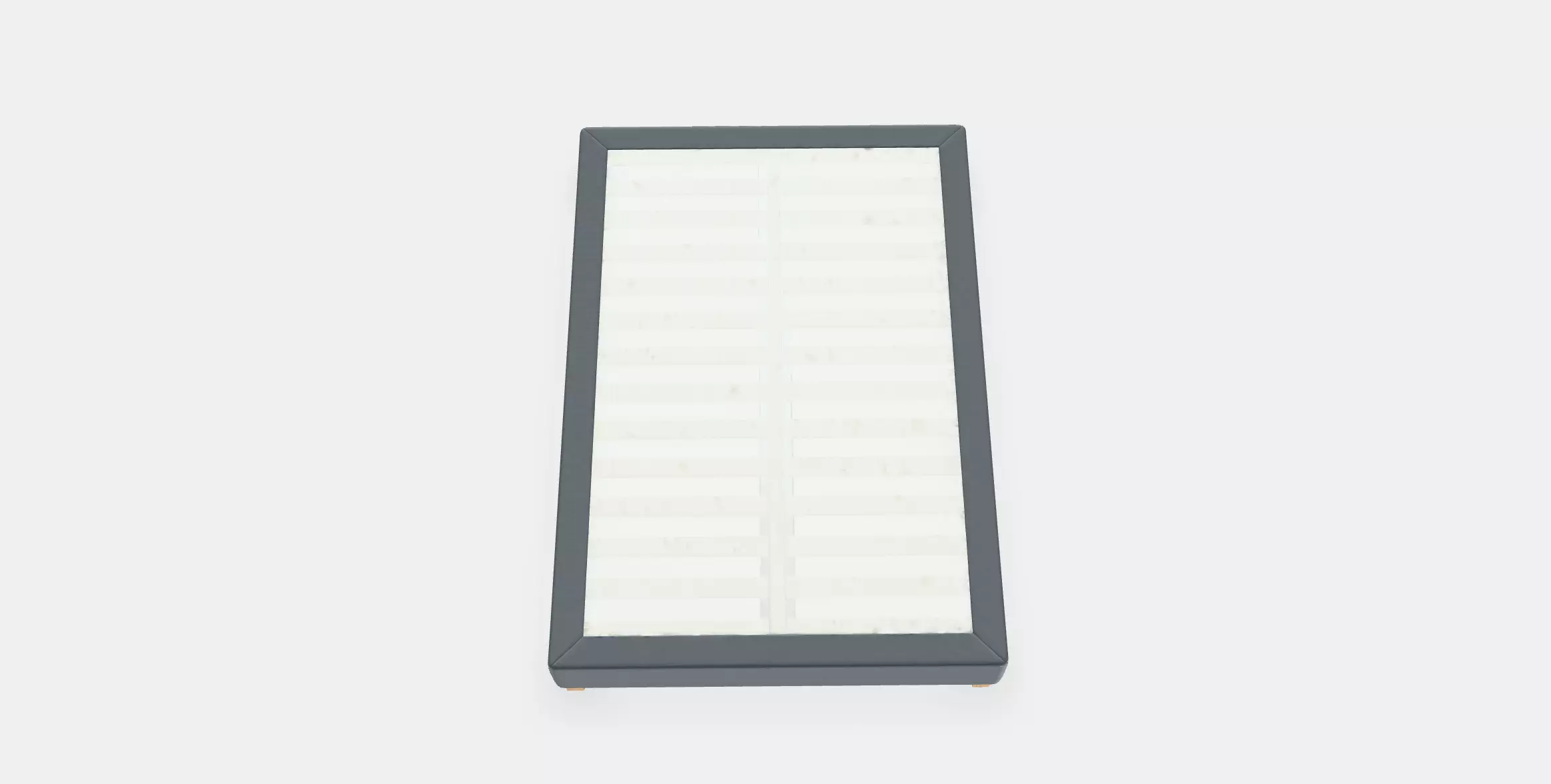ESPEVAR Slatted mattress base with legs 4 Low-poly 3D model_0