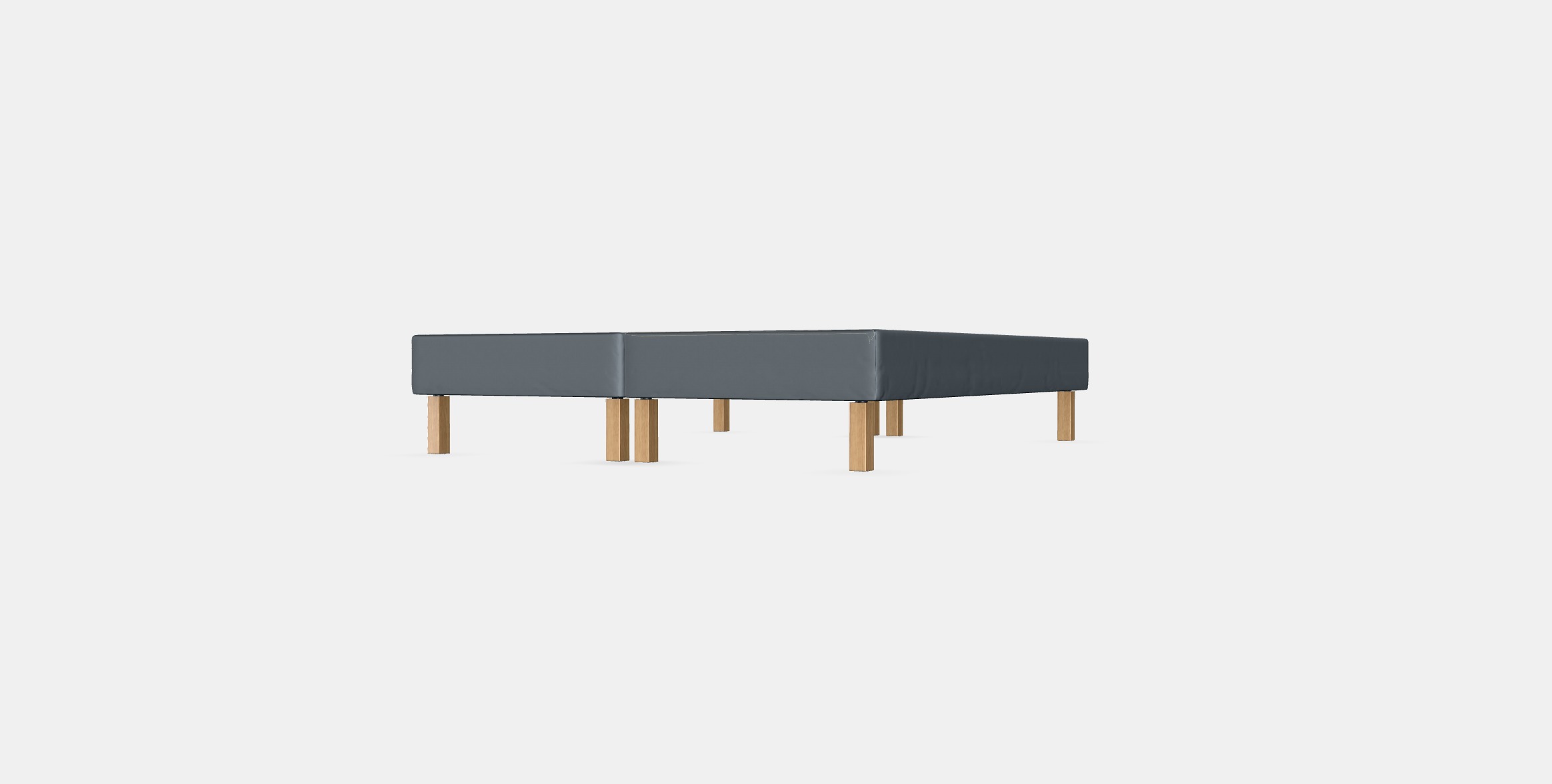 ESPEVAR Slatted mattress base with legs 5 Low-poly 3D model_2