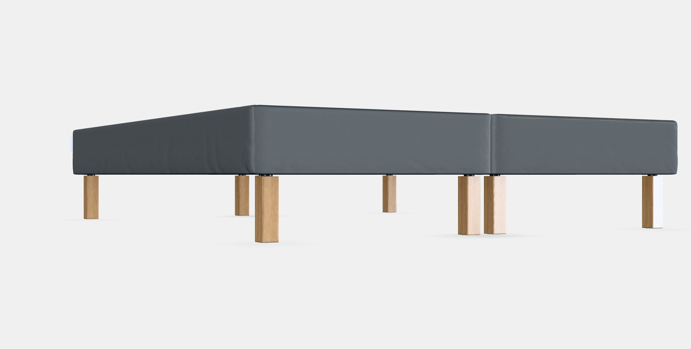 ESPEVAR Slatted mattress base with legs 5 Low-poly 3D model_6