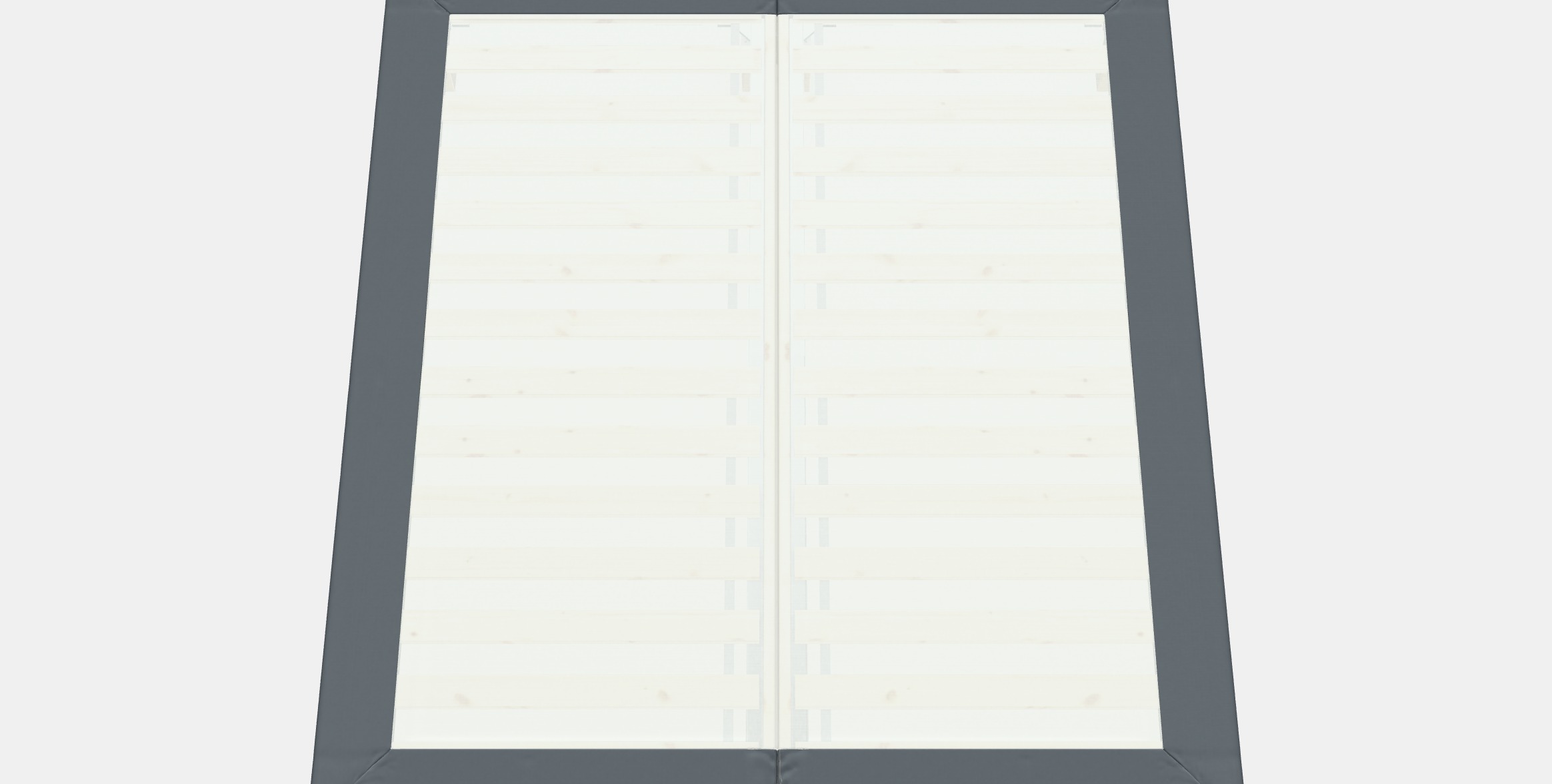 ESPEVAR Slatted mattress base with legs 5 Low-poly 3D model_9