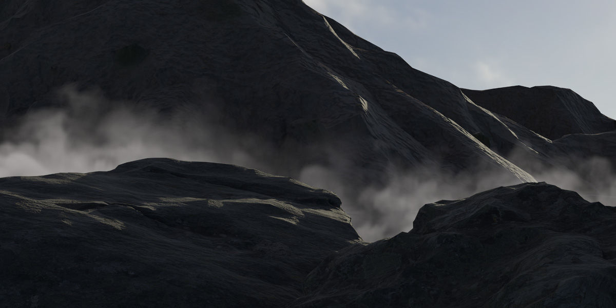 Smoke Pack Stills and Smoke Shader for Blender Low-poly 3D model_7