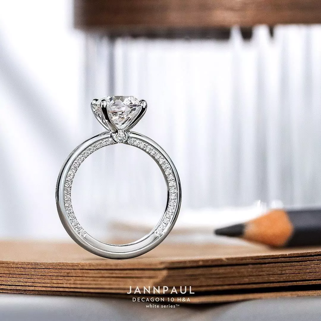 Diamond ring 3D print model