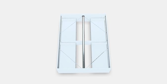 BRIMNES Bed frame with storage 10 Low-poly 3D model