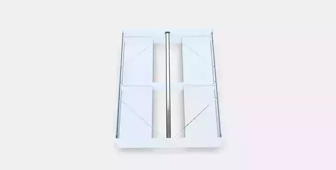 BRIMNES Bed frame with storage 10