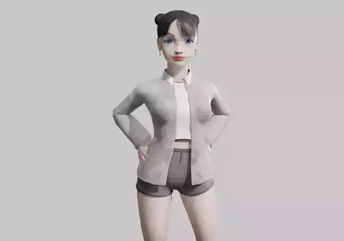 Pretty cool woman V30183 