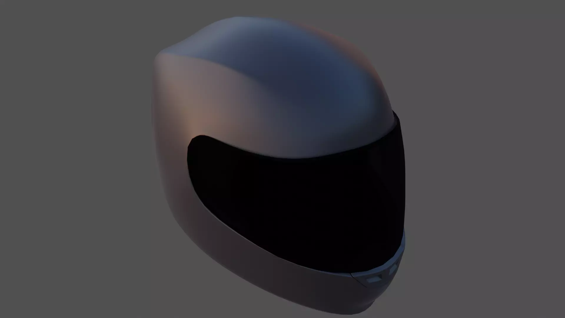 3D Model Racing Helmet V1 Low-poly 3D model_0